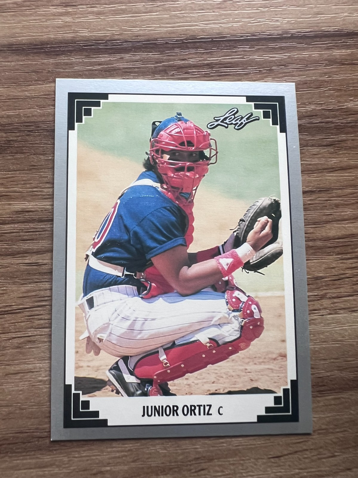 1991 Leaf - Junior Ortiz #498-Twins