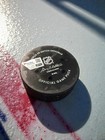 Los Angeles Kings Game-Used Puck vs. Edmonton Oilers on December 28, 2024 — photo 2