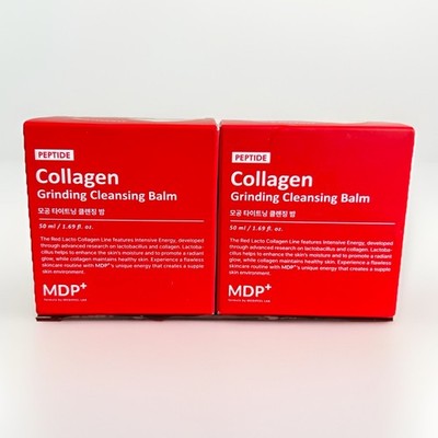 2x NIB SEALED MEDI PEEL Collagen Peptide Cleansing Balm Korean 50mL EXP 9/27