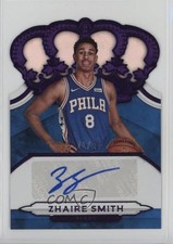 2018-19 Panini Crown Royale Rookie Purple 11/25 Zhaire Smith #CR-ZSM Auto 14tf