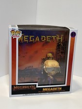 Funko Pop Album Megadeth #61 new with film still intact