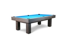 8 foot Slate Billiard Graphite Pool Table with Professional 1" Thick 3 pcs Slate