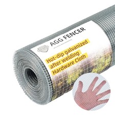 8inch x 25ft Hardware Cloth 1/4 inch Chicken Wire Fencing 23Ga, Hot Dipped Ga... 1.14 per foot