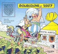 Timbre France Bloc CNEP 8** Bourgogne 1987