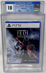 CGC Graded Star Wars Jedi: Fallen Order NEW PS5 (1020718010, 10 A++)
