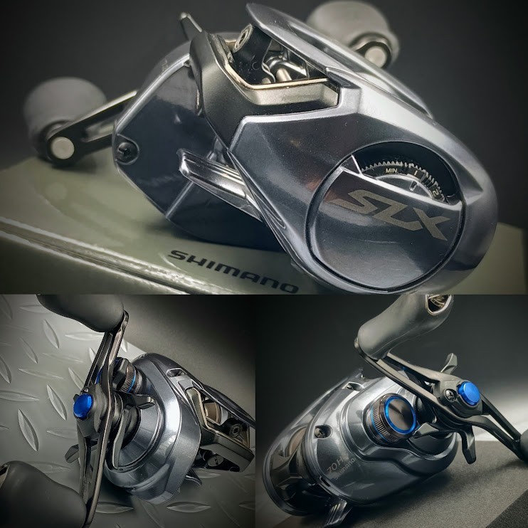 SHIMANO【24 SLX 70HG】R-H 7.2:1 Gear Ratio Used Baitcastin