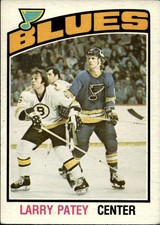 1976-77 O-Pee-Chee SET BREAK #320 Larry Patey VG