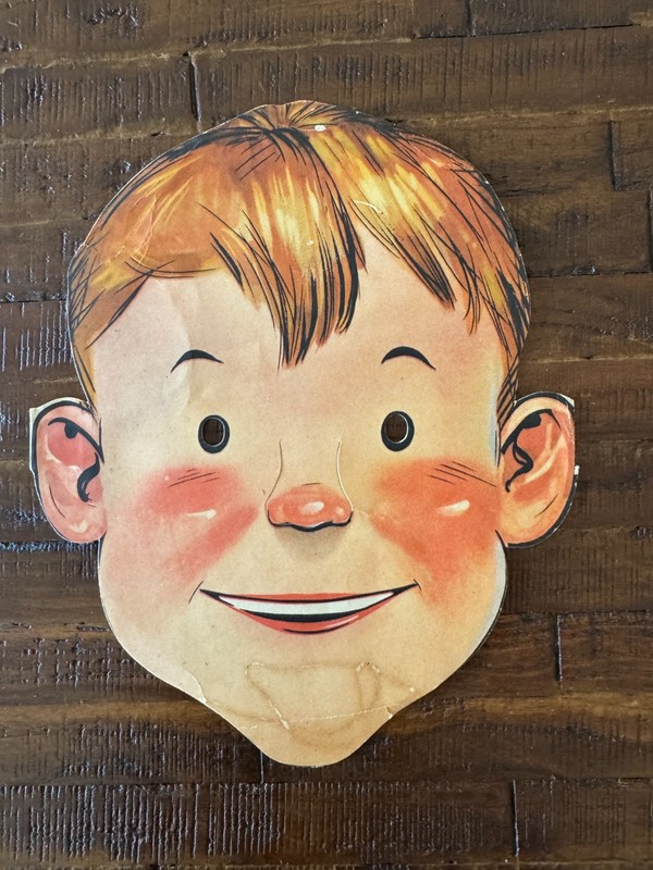 Chester Gump 1933 Par-T-Mask Litho Mask Einson-Freeman Listerine Premium