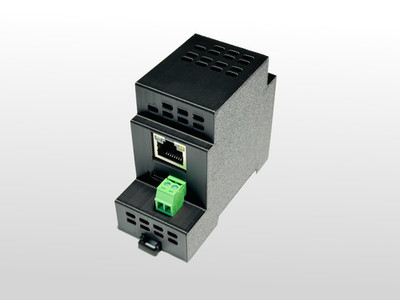 Hutschienen- Gehäuse für  eBUS Adapter Shield C6, eBUS Adapter Shield v5