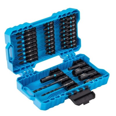 OX Tools Pro 40-teiliges Schlagbohrschrauber- & Antriebszubehör-Set OX-P215540