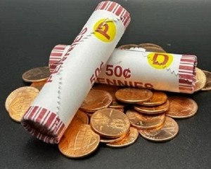 🔥 2025 P & D Lincoln Shield Cents 2 Rolls Set 100 Coins BU. $10.00ea. 🔥