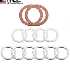 Differential Transmission Drain Plug Crush Washers Gaskets for Toyota