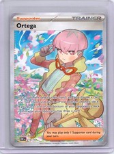 ortega pokemon card value #219 OBF Obsidian Flames EN your opponent may draw cardYou may play only 1 Supporter card during your turn. Ortega #190 Prices | Pokemon