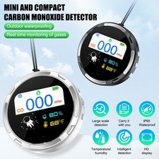 Portable Carbon Monoxide Tester 2.1-inch Display Detector IP65 Air Quality Meter