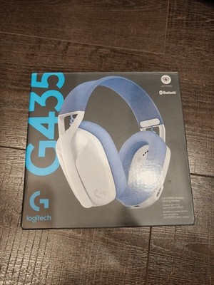 Logitech G435 Lightspeed Bluetooth Gaming Headset White/Blue