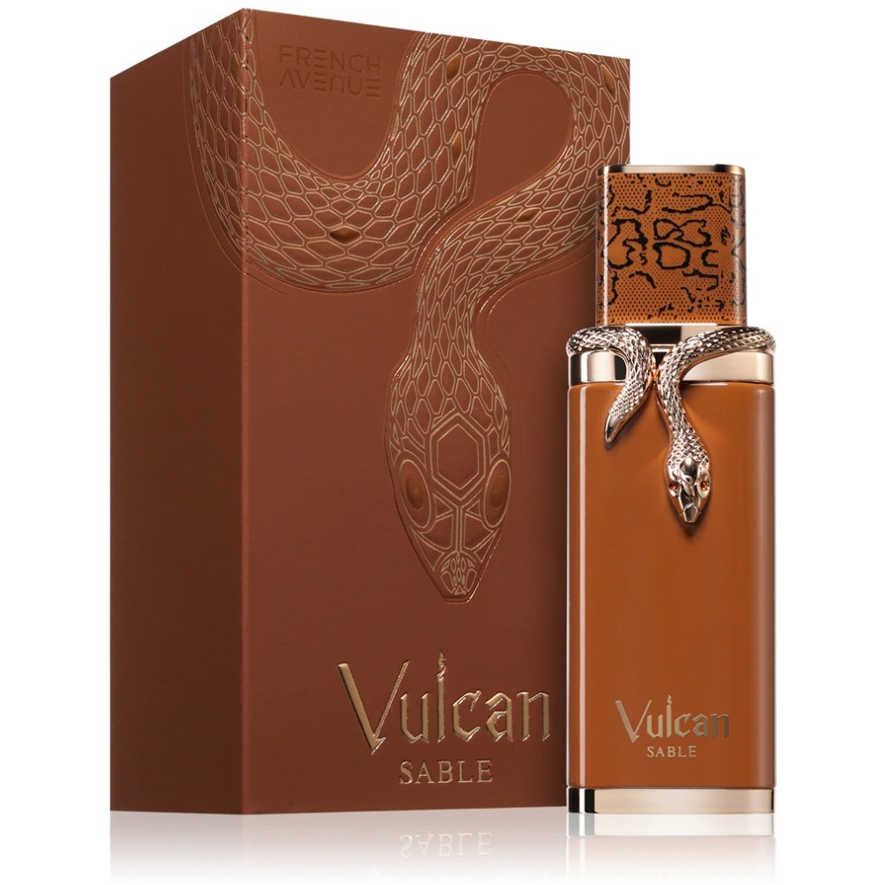 French Avenue Vulcan Sable Eau de Parfum 100 ml Unisex Spray Luxurious Gift
