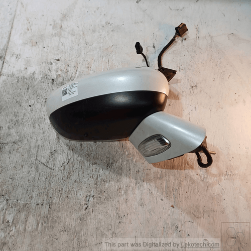 Rétroviseur Droit Électrique Chromé Avec Capteur Température Pour Citroën C3 Picasso 2008+