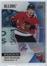 2023 Upper Deck Allure Rookies Blue Line 31/35 Kevin Korchinski #121 Auto 15rf