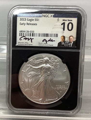 2023 American Silver Eagle - NGC X - MS 10 - Early Releases
