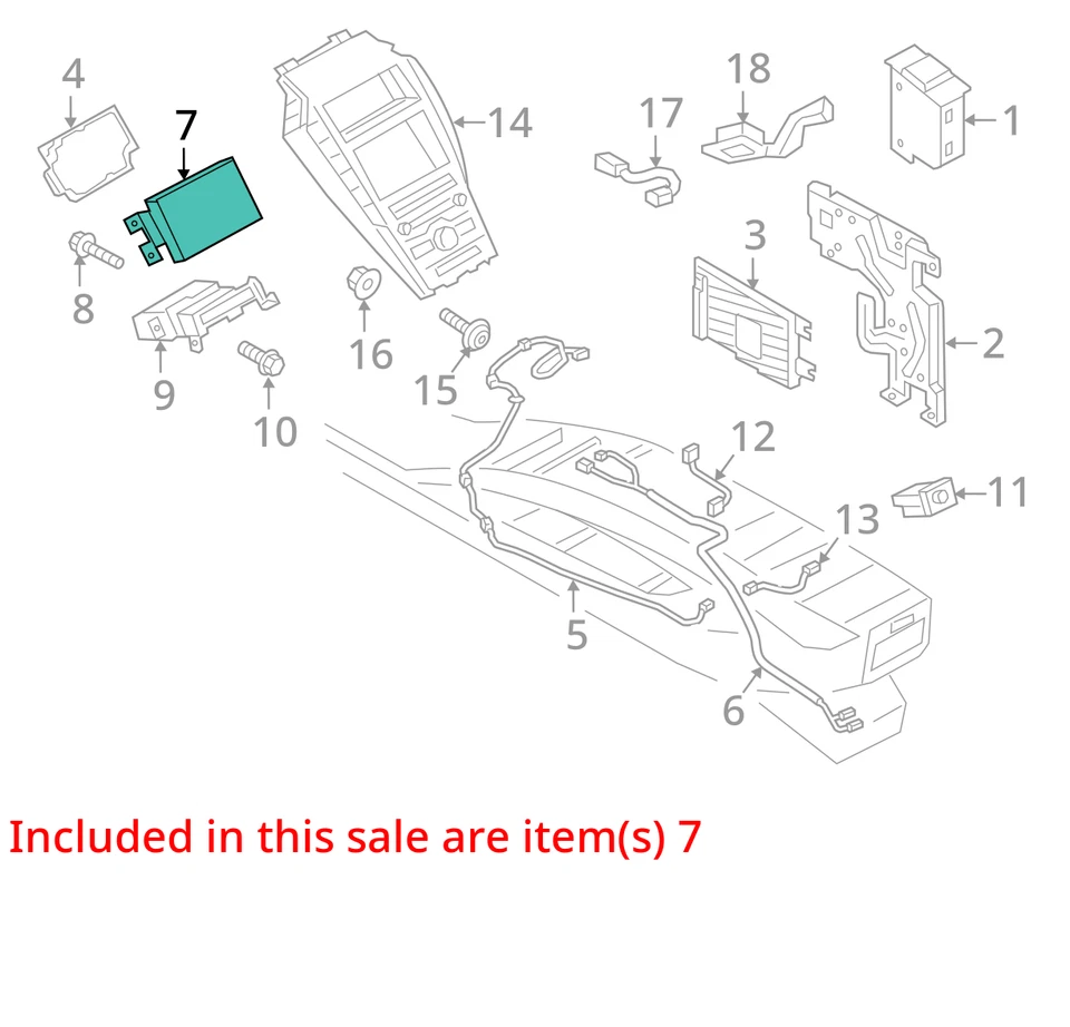 Info-GPS-TV Screen Front Center Dash Fits 17-20 MKZ 3018912 - Image 3 of 4