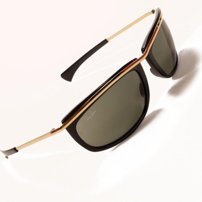 Vintage RAY BAN Olympian 4 3/4 | B&L Bausch und Lomb USA | schwarz Sonnenbrille