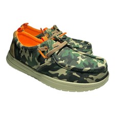 Eddie Bauer Boys Casual Canvas Shoes Lace-up Loafers Slip-on Comfort and Light