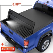 4 Fold 6.5ft Truck Soft Tonneau Cover For 1999-2006 Chevy Silverado Gmc Sierra 4 Fold 6.5ft Truck Soft Tonneau Cover For 1999-2006 Chevy Silverado Gmc Sierra