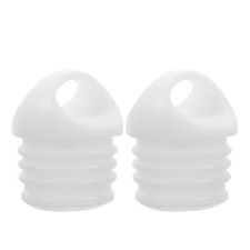 2 Pcs Sealing Rubber Stopper Mop Drain Basket Bathroom Cleaning Supplies