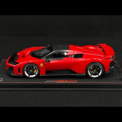 ミニカー BBR1/18FerrariSF90XXStradaleRosso Corsa BBR Ferrari F80 Rosso Corsa with Carbon Rims 1/18 Scale Model Car