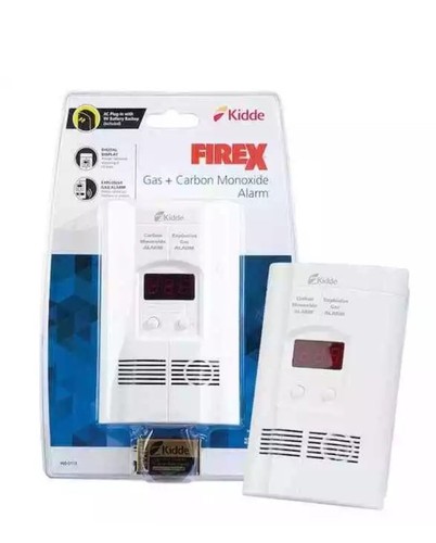 Kidde FireX Plug-in Carbon Monoxide Propane Natural and Explosive Gas ...