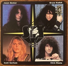 BRUCE KULICK S.I.T. Strings 1990's PROMO Only STICKER Signed KISS Autographed