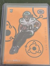 2022 Panini Chronicles Dynagon Rookies Orange #'d 50/75 Breece Hall #D-5 1ew0