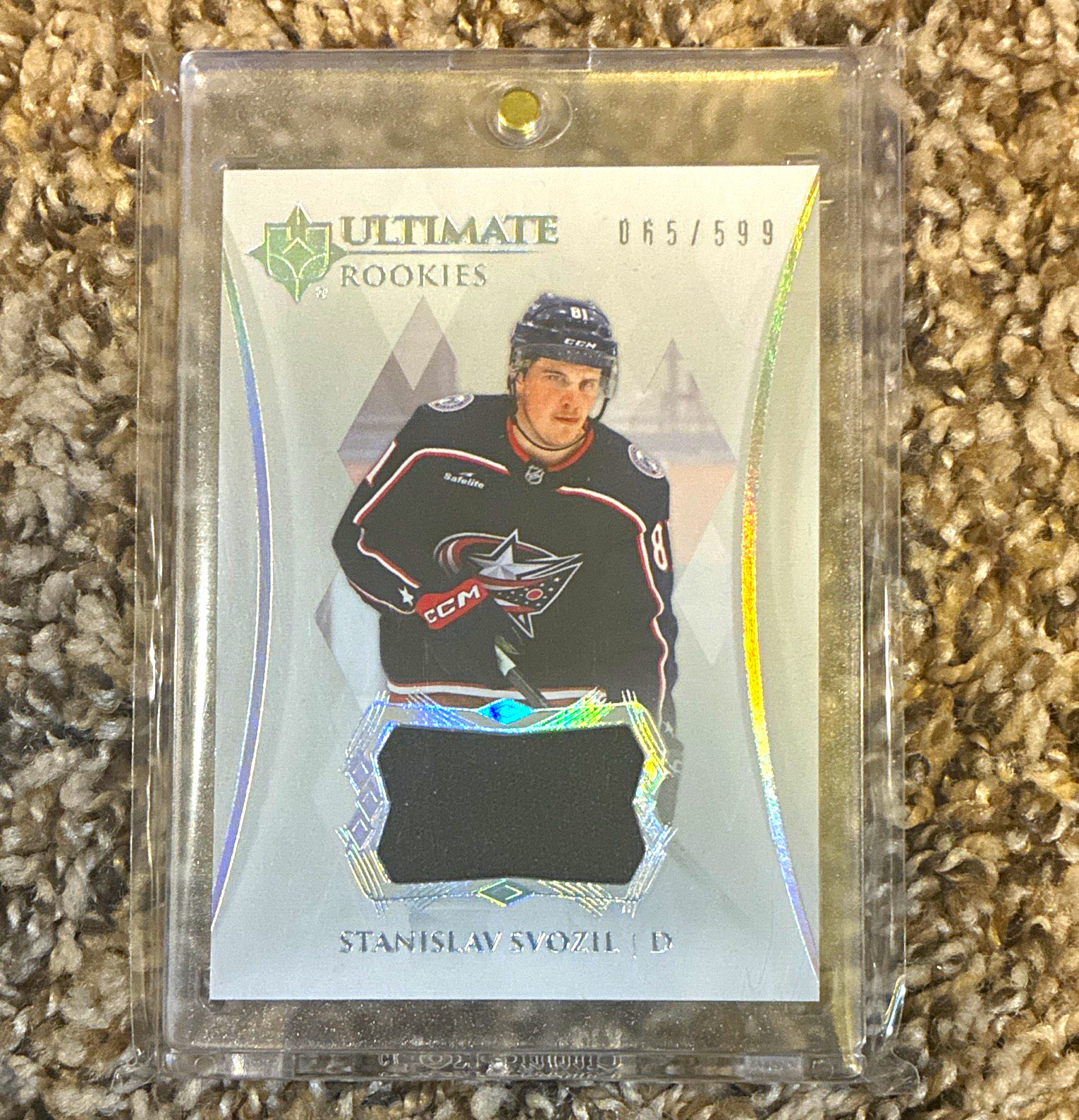 Upper Deck Ultimate Collection Ultimate Rookies Stanislav Svozil RC #141 /599