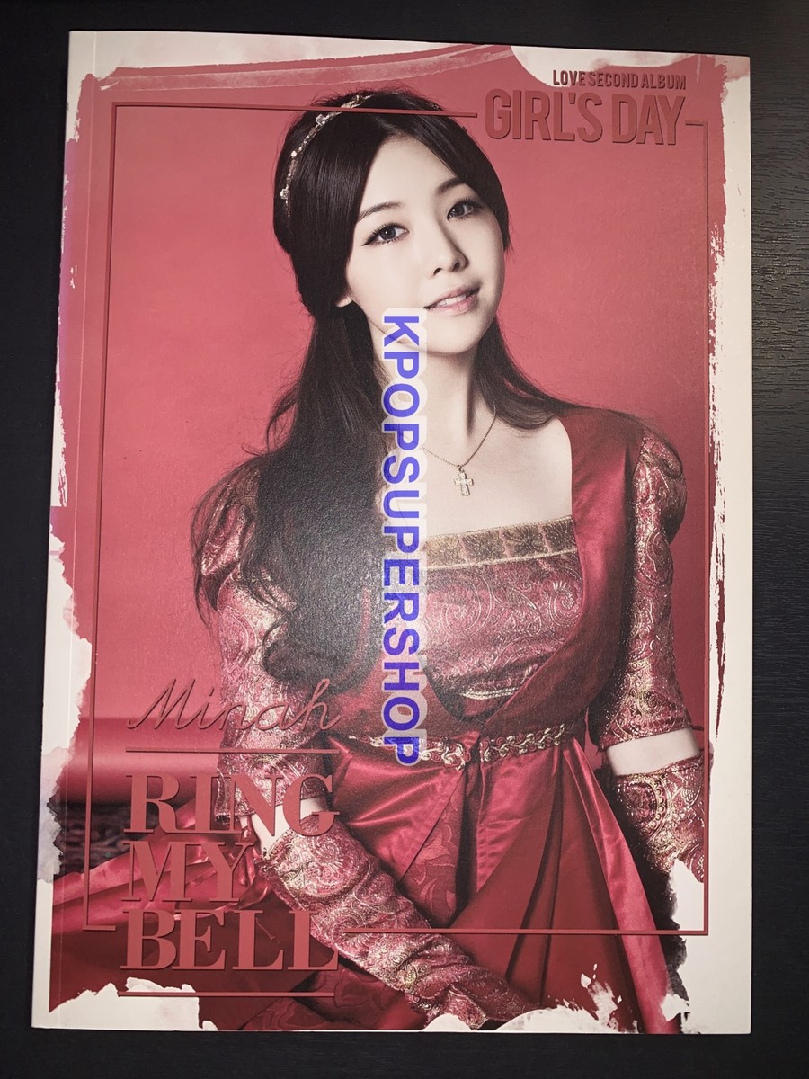 GIRL'S DAY LOVE SECOND ALBUM ミナ Girl's Day 2nd Album Love Minah Version CD Photobook Great