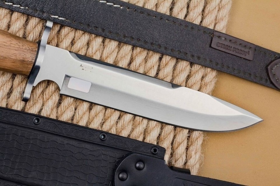 Russian hunting knife DV2".Survival knife. Kizlyar knives eBay