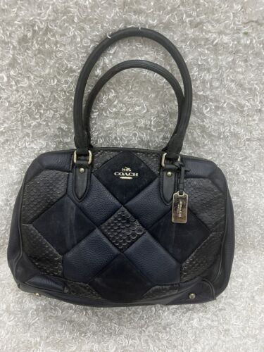 Coach Leder & Wildleder Patchwork EMPIRE Tragetasche - Bild 2 von 17