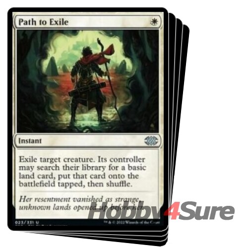 Path To Exile X4 M/NM Magic: The Gathering MTG Double Masters 2022 - Picture 1 of 1