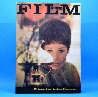 DDR Film heute und morgen 1/1968 Gojko Mitic Senta Berger Richard Widmark Wien T
