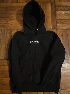 Supreme Hoodie Box Logo Black FW21