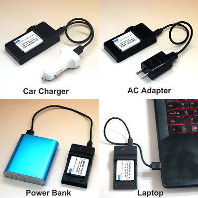 Aazon.co : CGA-S005 USB Charger For Panasonic Luix DC-FS1, DC-FS2, DC-FX01, DC-FX07, DC