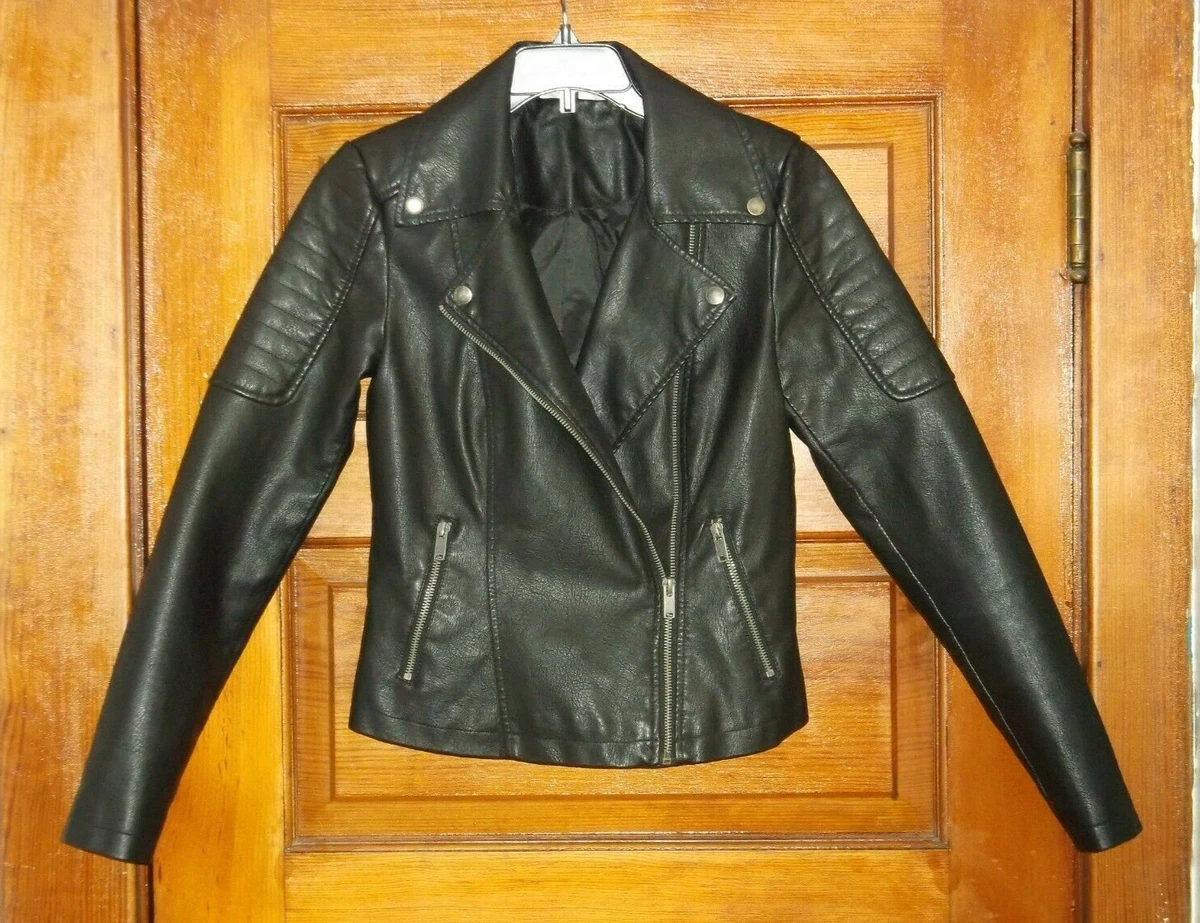 Noisy may faux leather cheap jacket