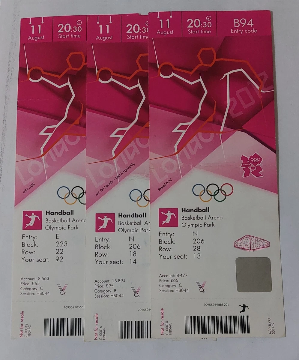 London 2012 Event Olympics Tickets for sale | eBay