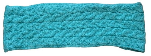 The Children's Place Turquoise Knit Infinity Scarf Acrylic One Size Great Cond - Picture 4 of 7