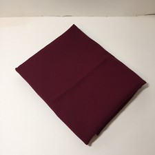 1.5 Yards Burgundy Crepe Fabric 44" wide Polyester