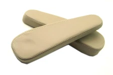 Front Seat Armrest Leather Synthetic Covers Fit for Chevrolet HHR 06-11 Beige
