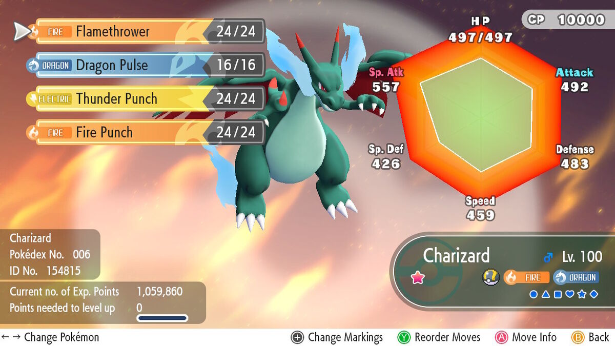 Mega Charizard X  Shiny Mega Charizard Bundle For X and Y - Game