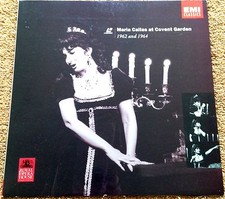 Concert Maria Callas at Covent Garden 1962 1964 Royal Opera-Laserdisc, not a dvd