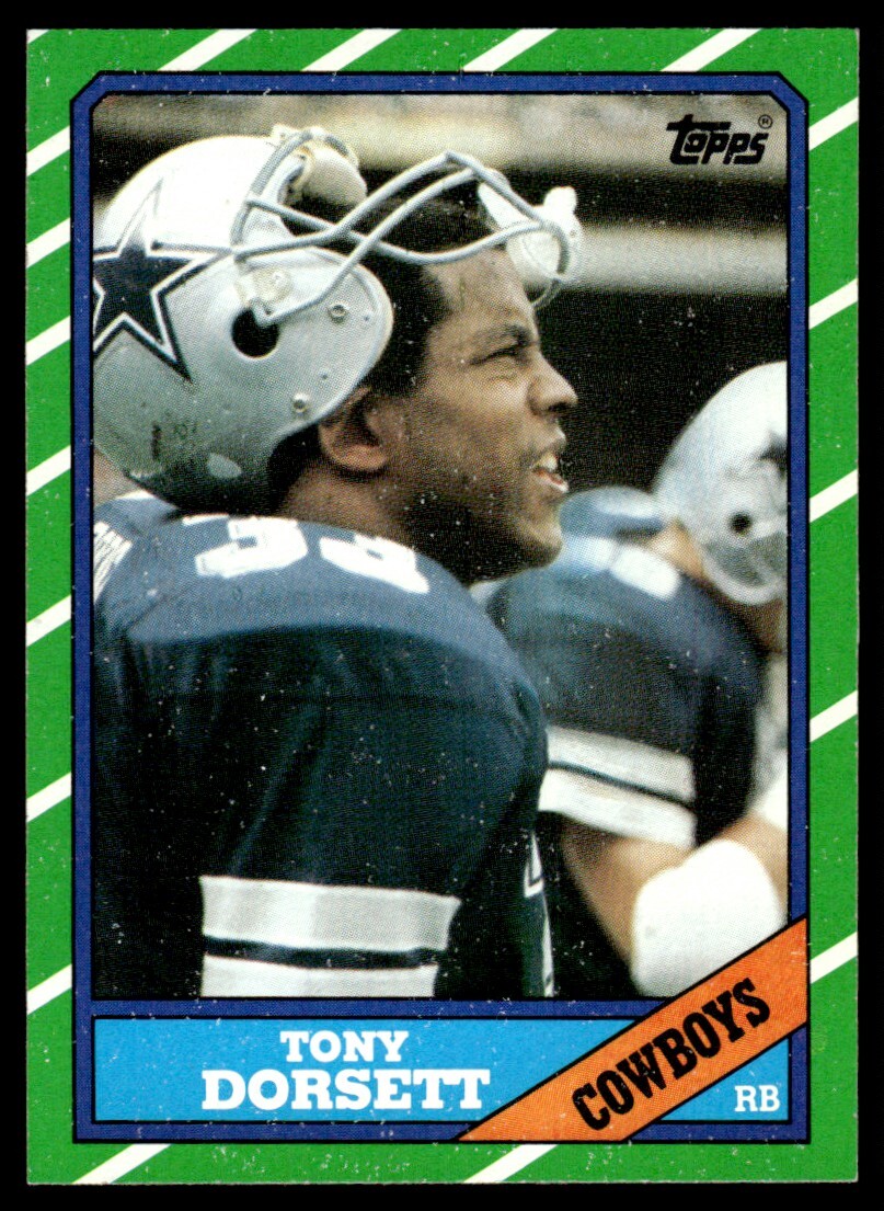 TONY DORSETT 1986 TOPPS #126