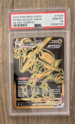 Rayquaza Vmax - TG29/TG30 - PSA 10 - Secret Rare - Silver Tempest - Pokemon - 68