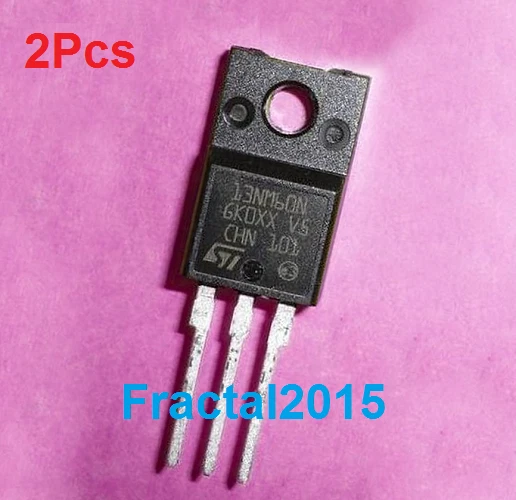 STMICROELECTRONICS 2PCS STF13NM60N 13NM60 TO-220F 13NM60N STF13NM60N